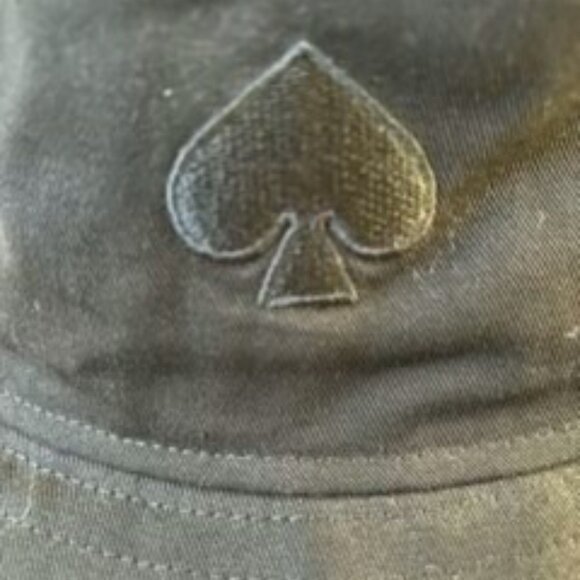 Kate Spade black fabric bucket hat in 100% cotton NWT - Picture 5 of 6